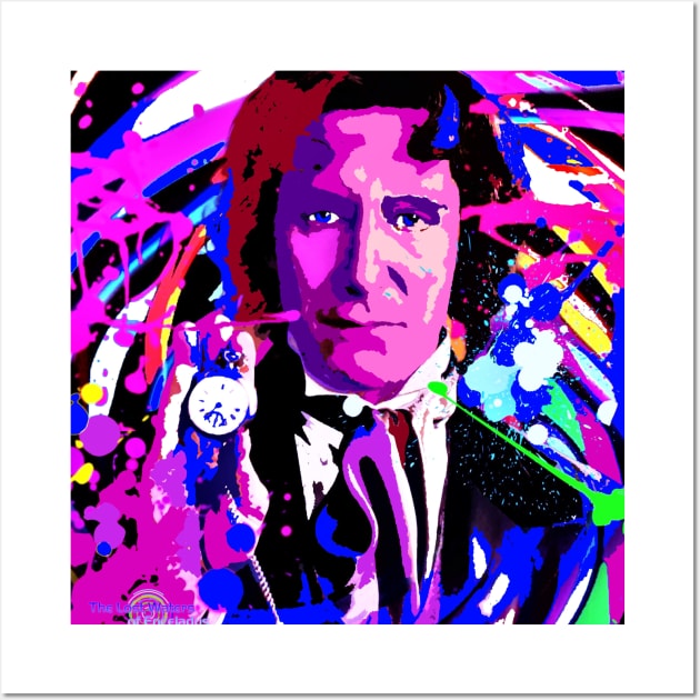 swirl young 8th Doctor Wall Art by EnceladusWaters